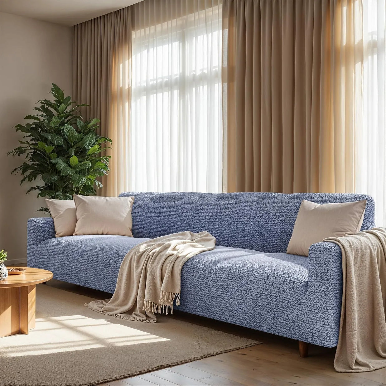 Italian Sofa Cover — 4 Seater