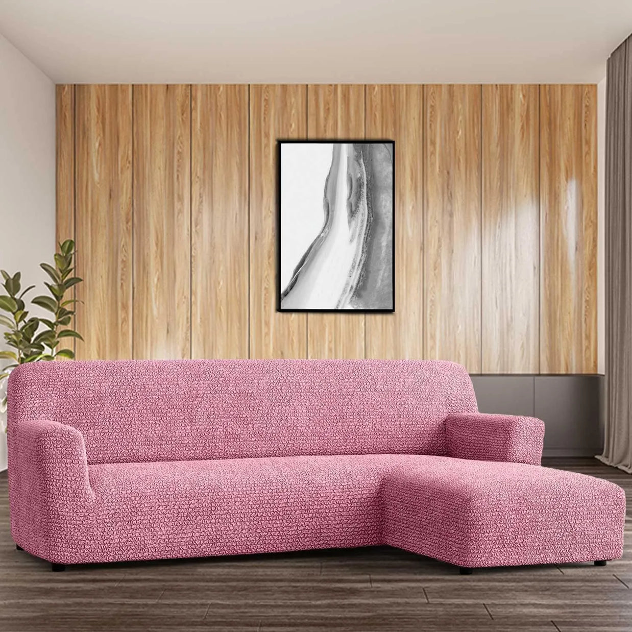 Italian L-Shaped Sofa Cover — Right Chaise