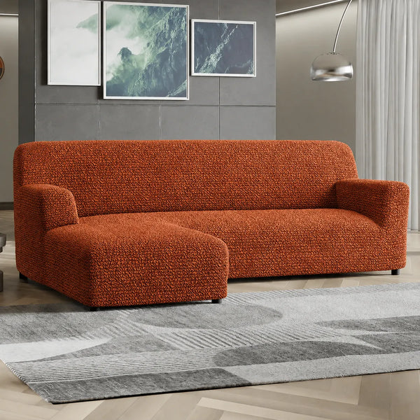 Italian L-Shaped Sofa Cover — Left Chaise