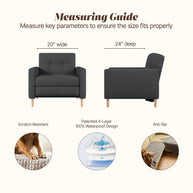 Italian Sofa Runner — 2 Seater