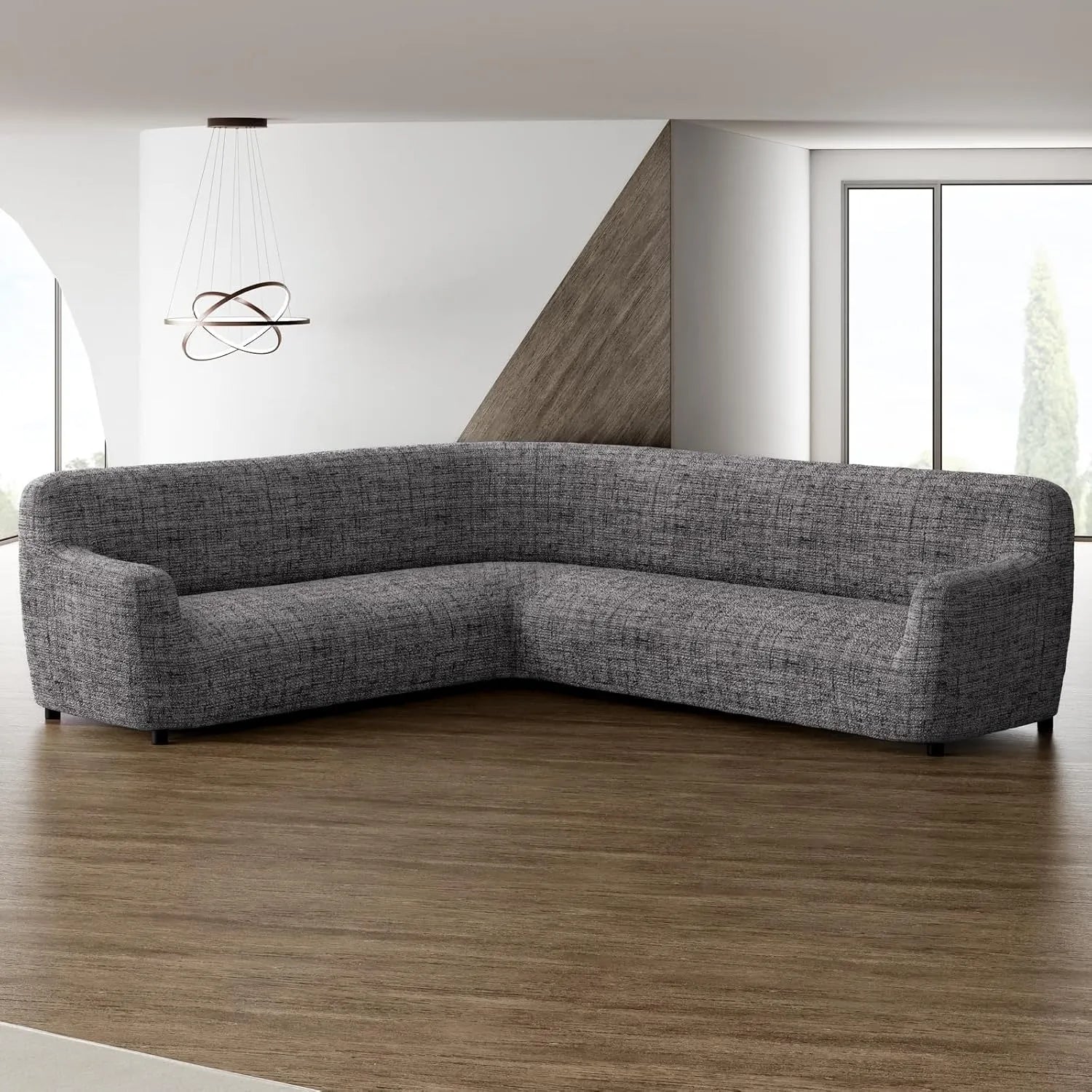 Italian Corner Sofa Cover — Sectional Slipcover