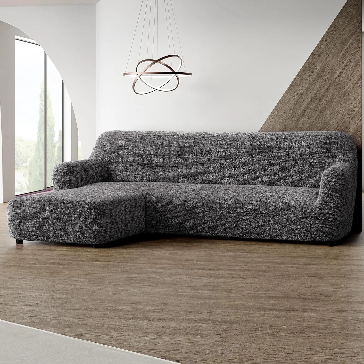 Italian L-Shaped Sofa Cover — Left Chaise