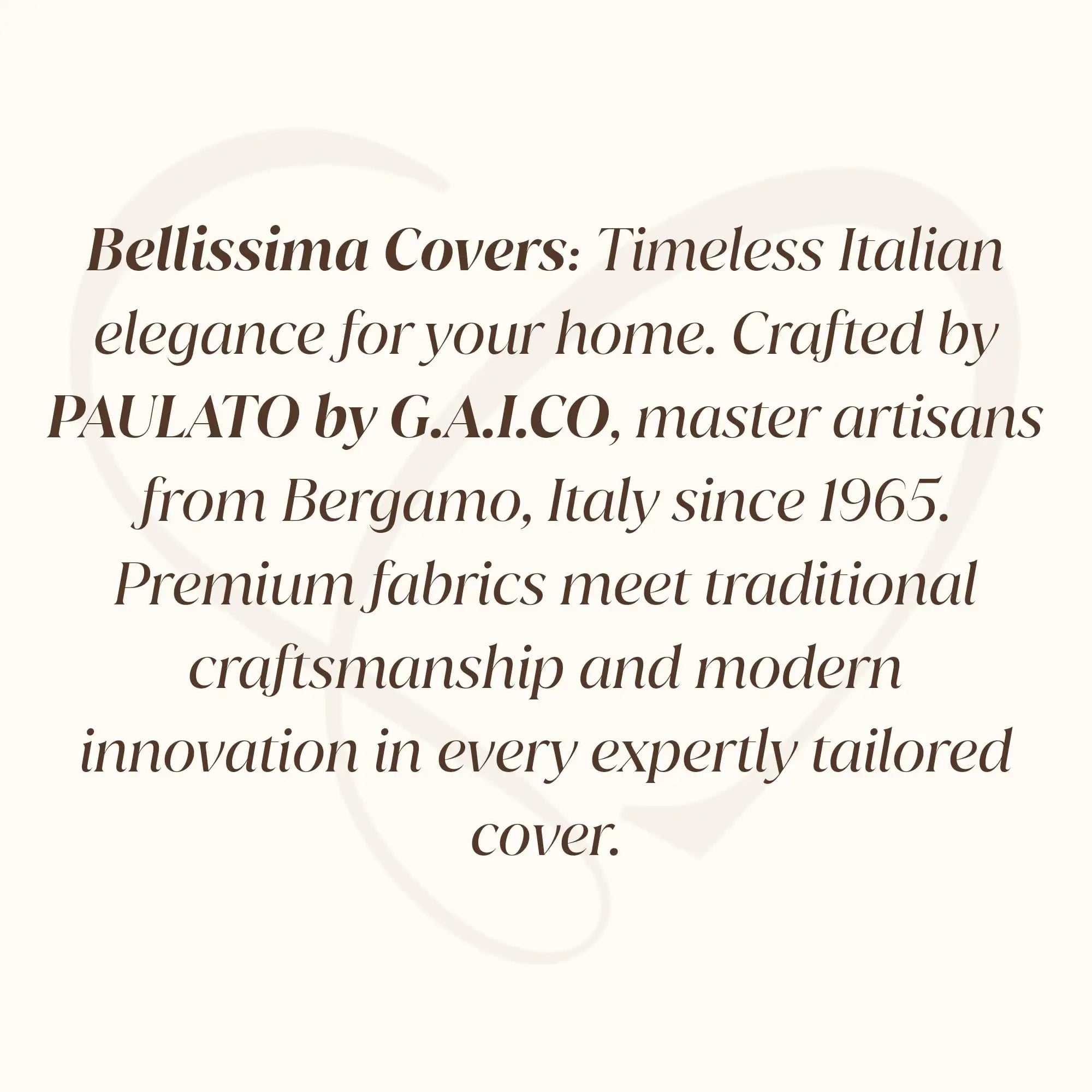 Italian Sofa Runner — 1 Seater
