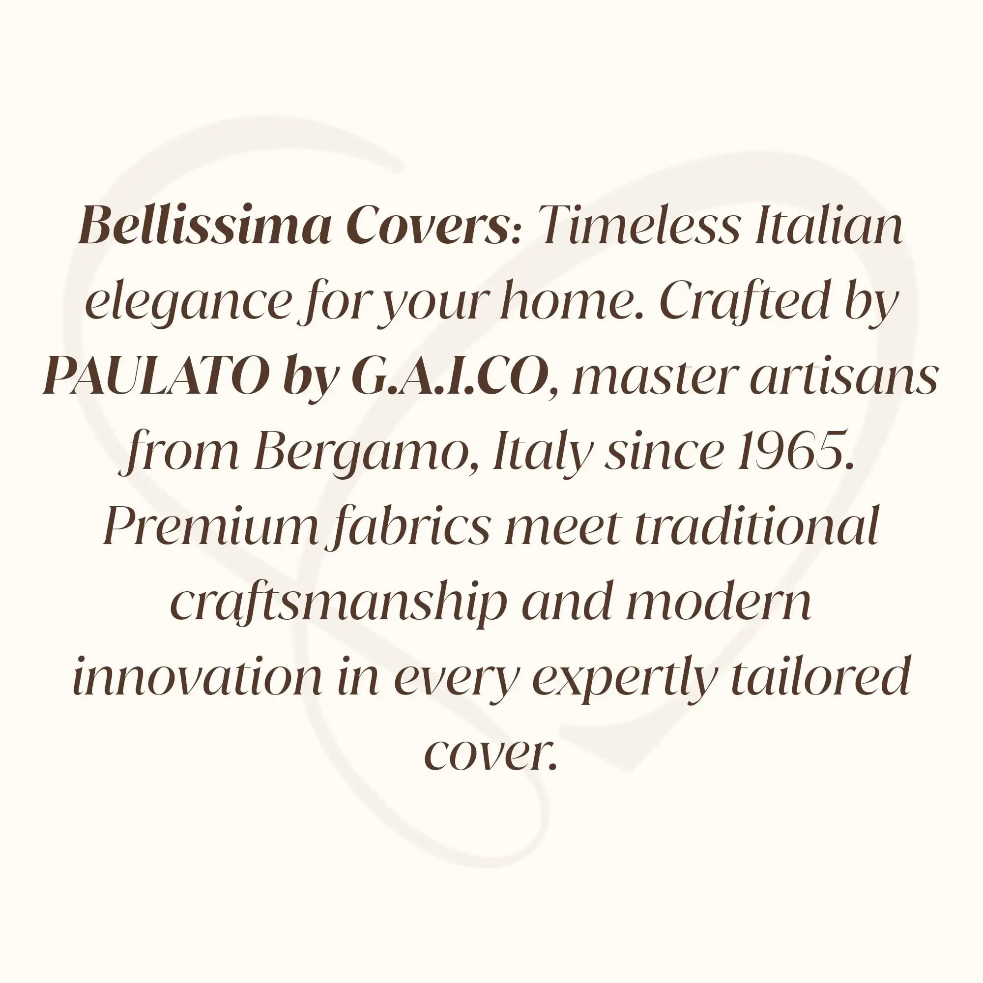 Italian Sofa Runner — 2 Seater