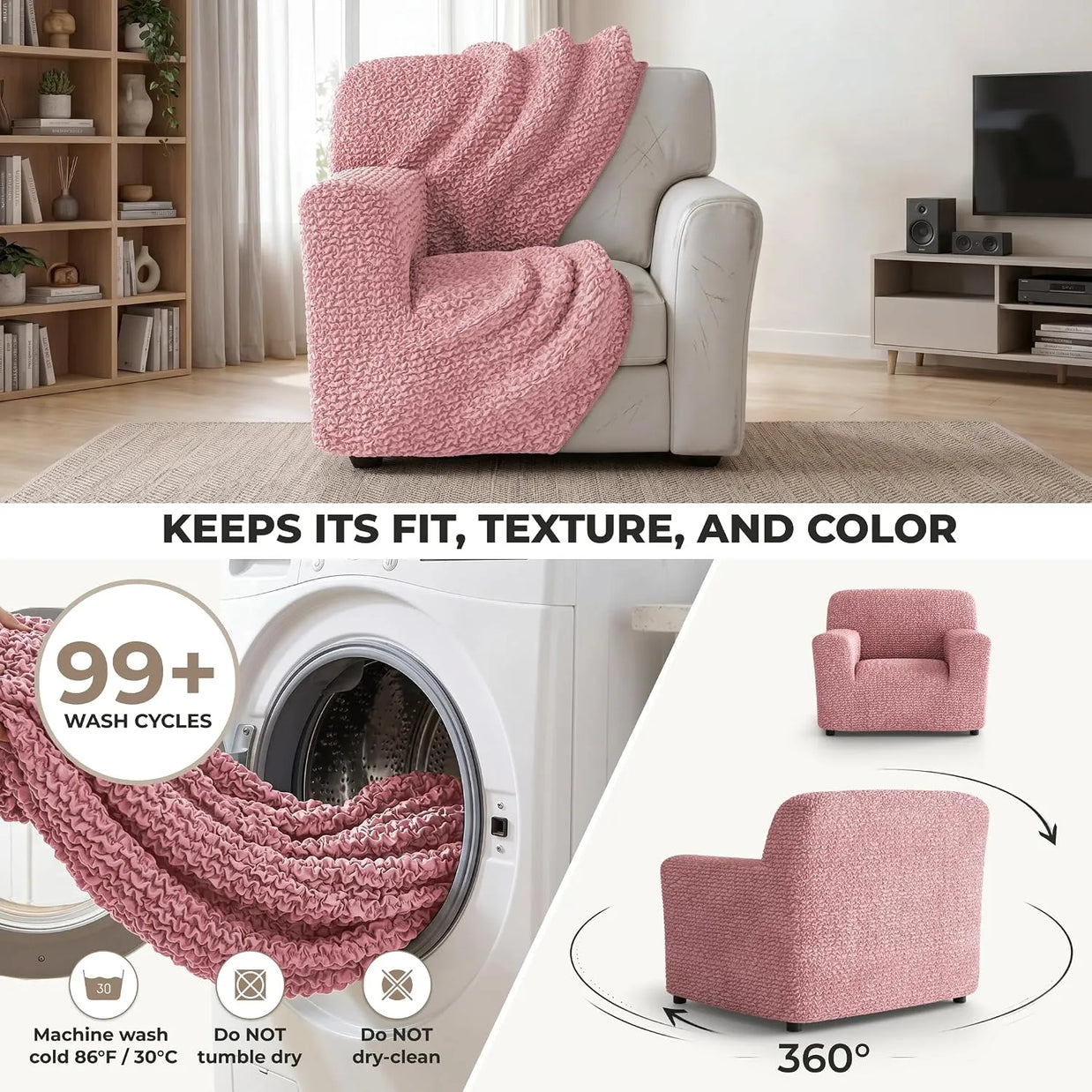 Italian Sofa Cover — 1 Seater