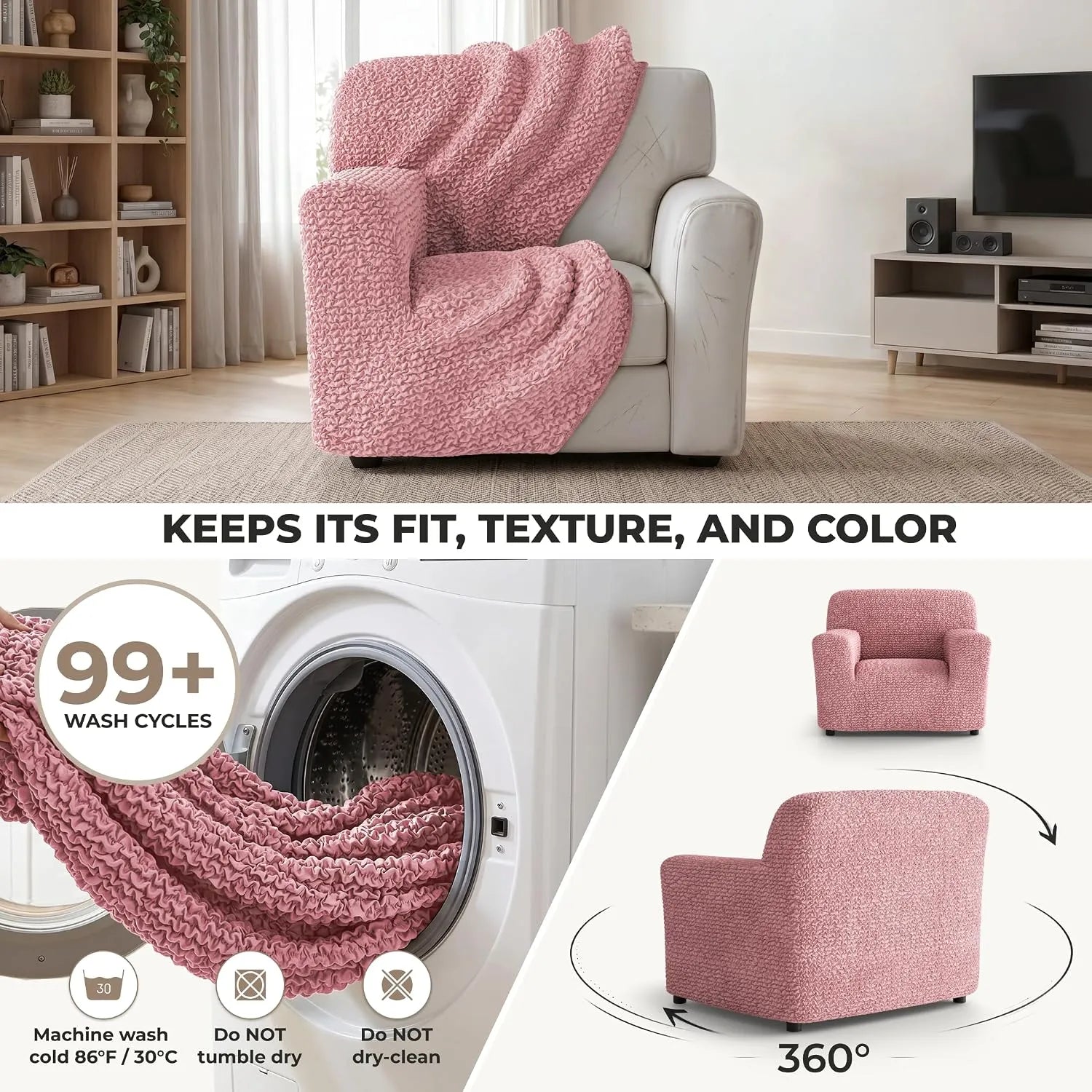 Italian Sofa Cover — 1 Seater