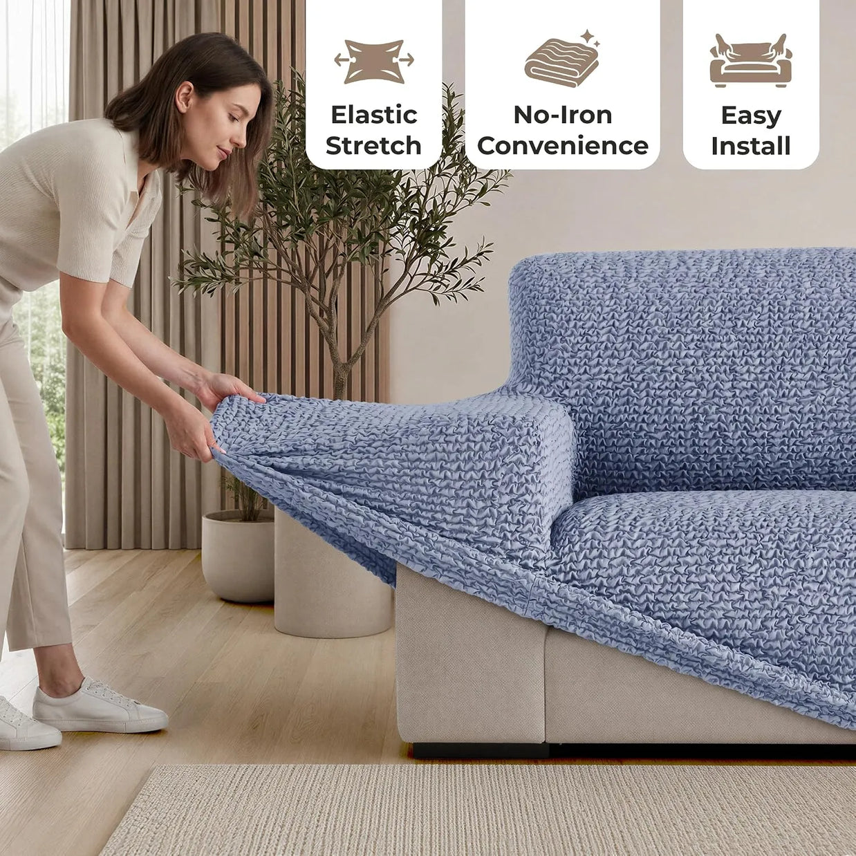 Italian Sofa Cover — 1 Seater