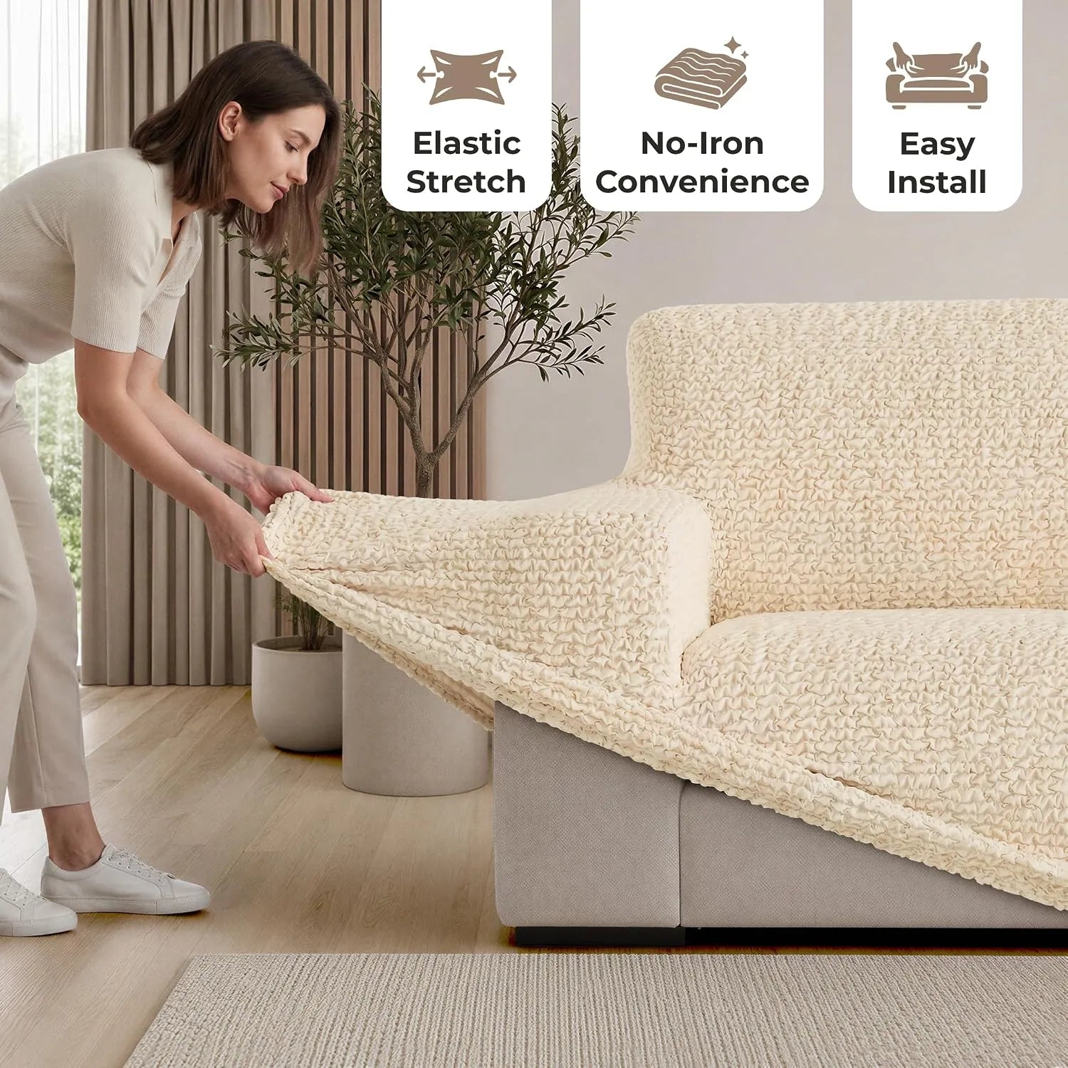 Italian Sofa Cover — 1 Seater