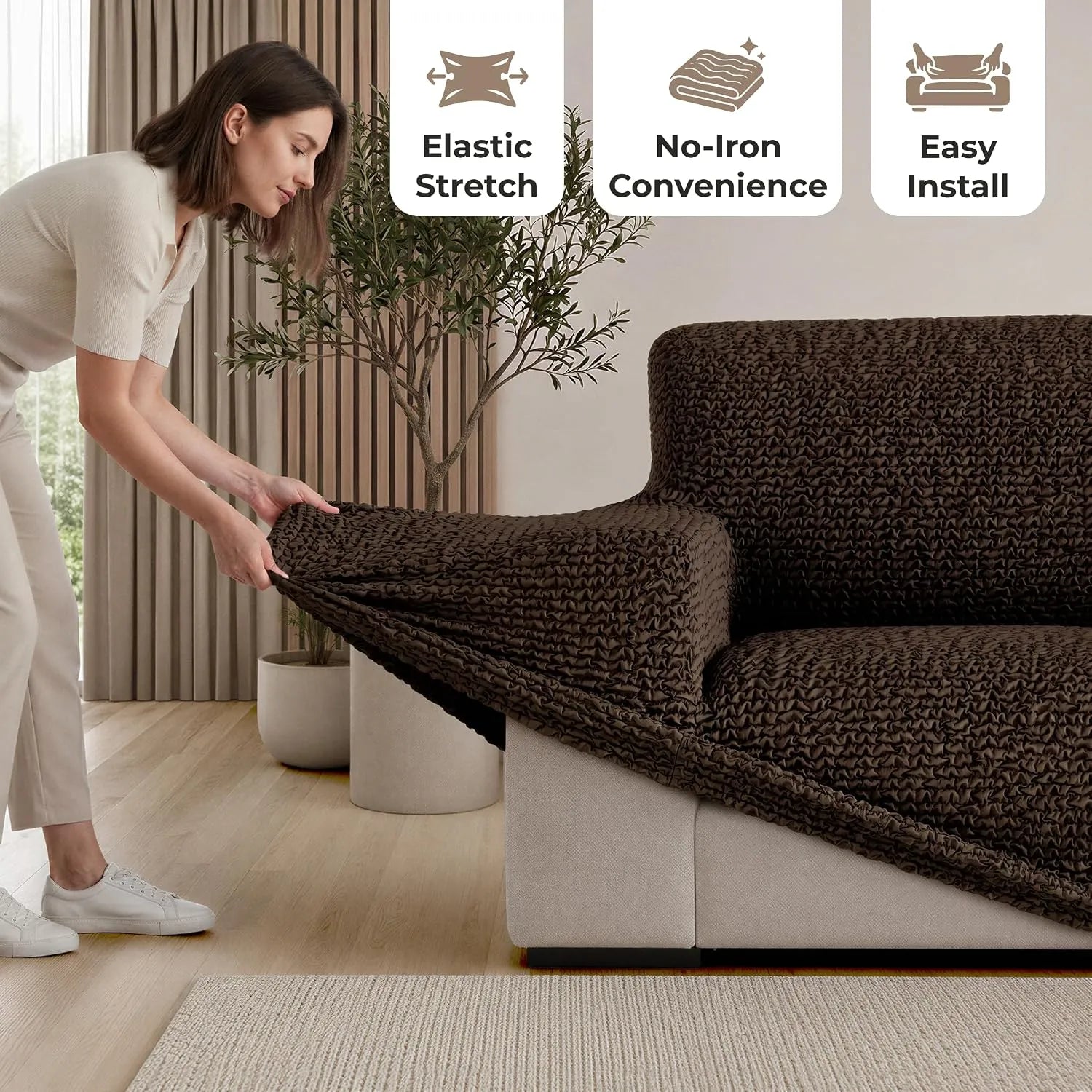 Italian Sofa Cover — 1 Seater