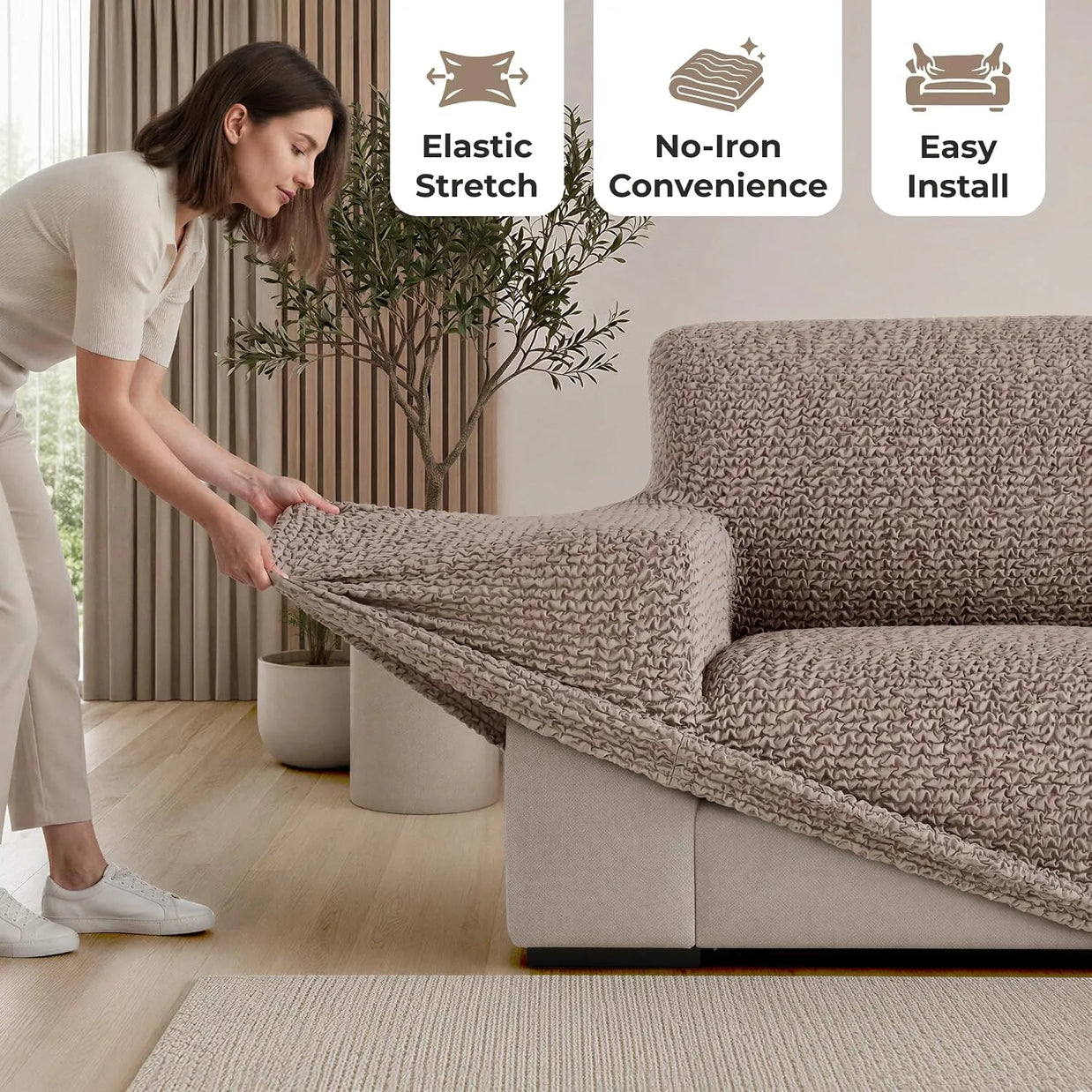 Italian Sofa Cover — 1 Seater