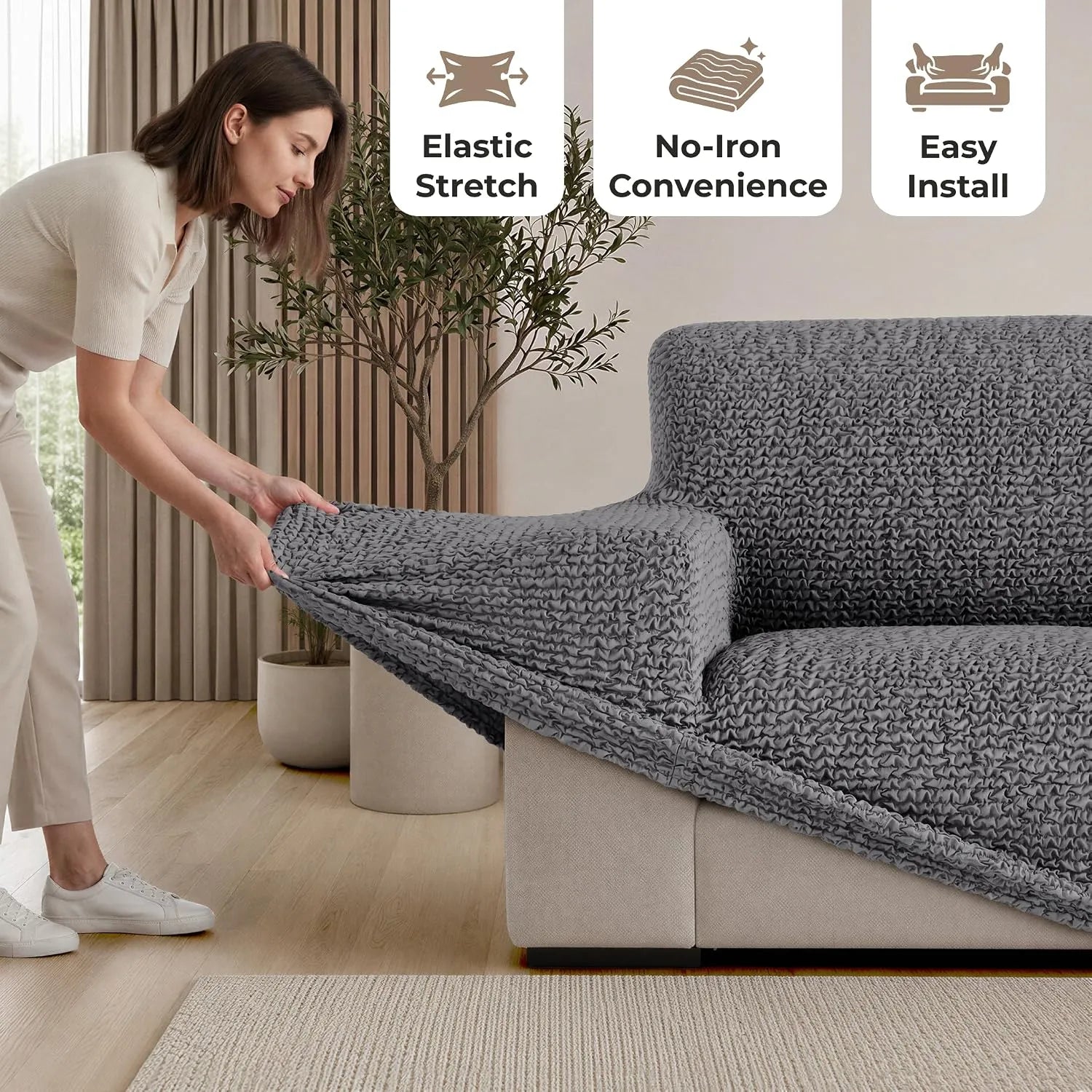 Italian Sofa Cover — 1 Seater