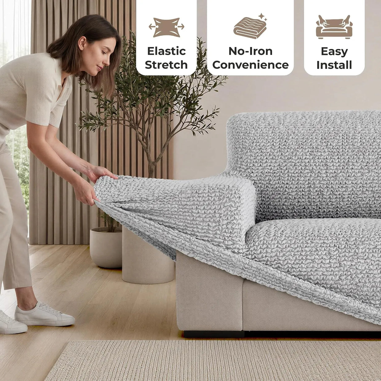 Italian Sofa Cover — 1 Seater