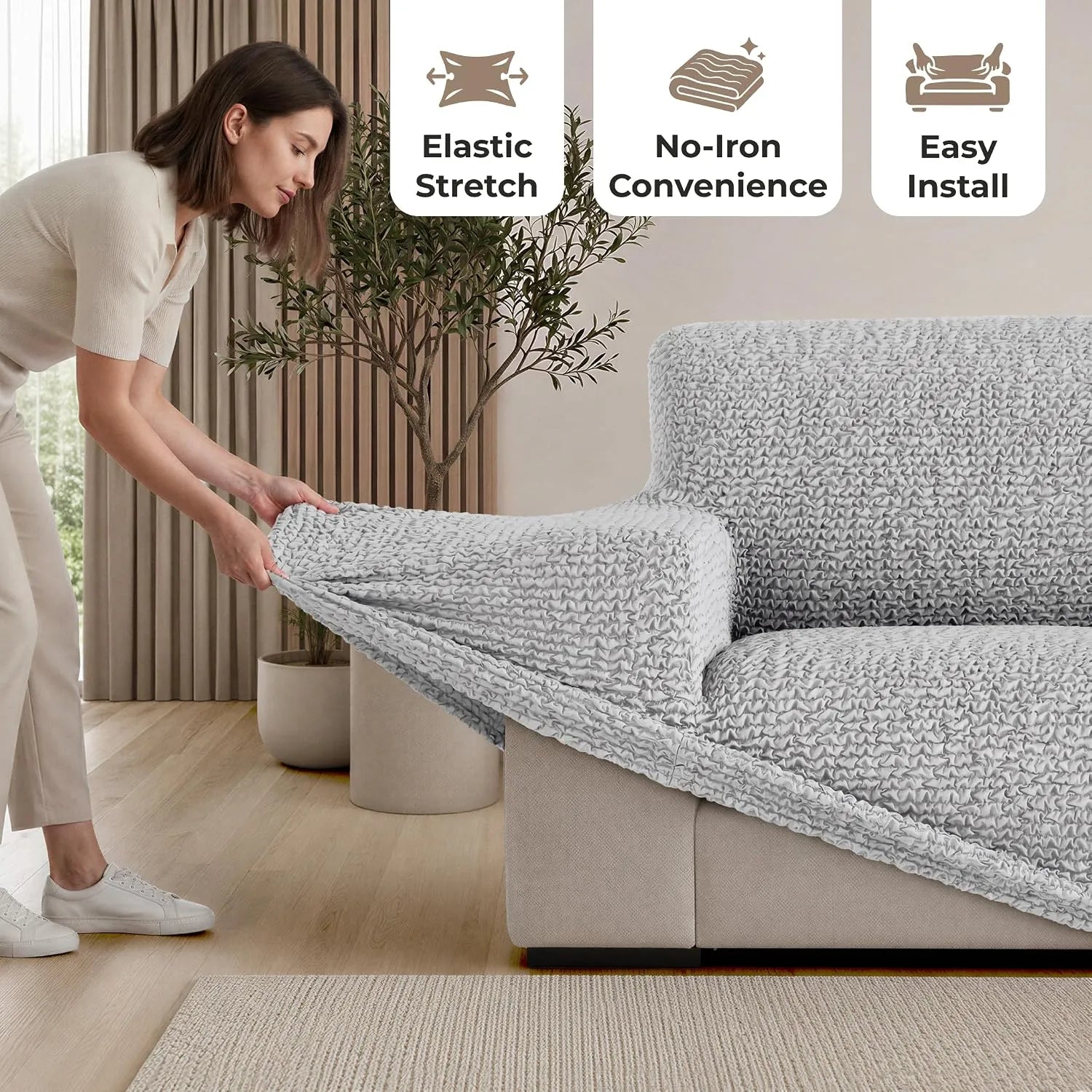 Italian Sofa Cover — 1 Seater