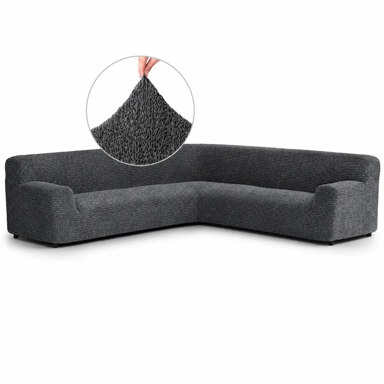 Italian Corner Sofa Cover — Sectional Slipcover