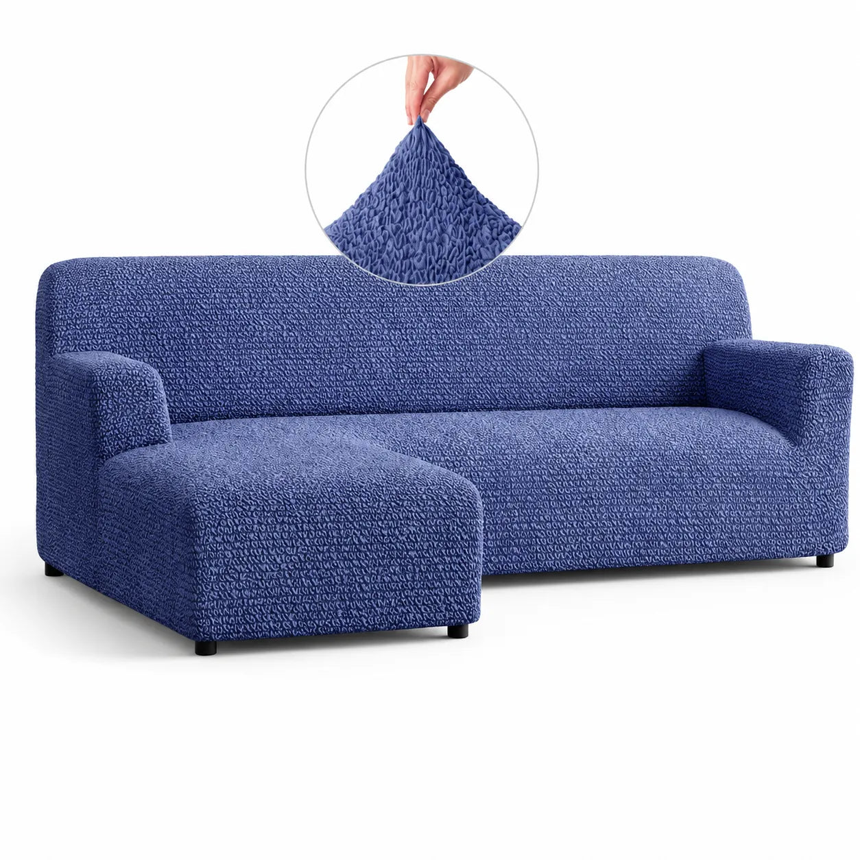 Italian L-Shaped Sofa Cover — Left Chaise