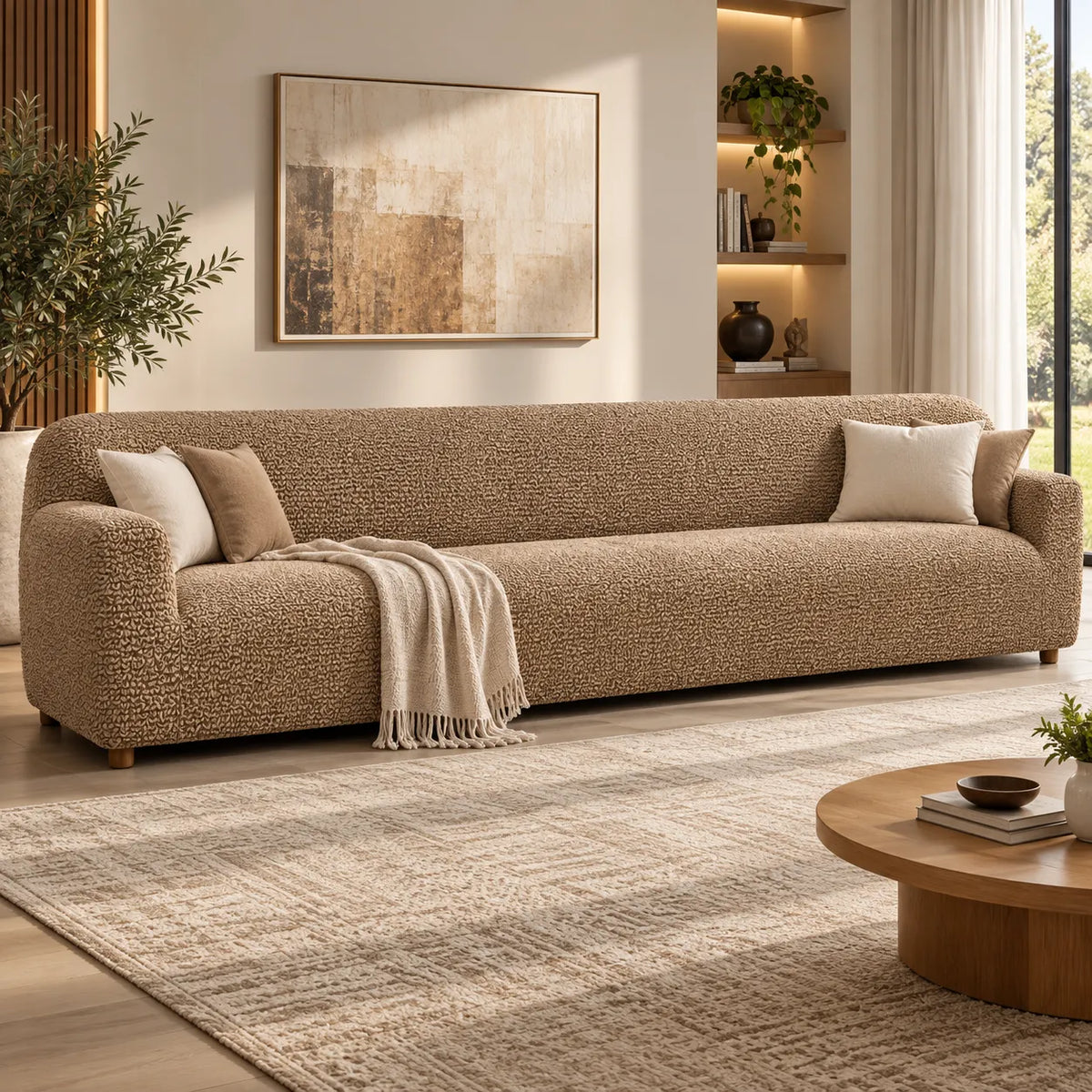 Italian Sofa Cover — 5 Seater