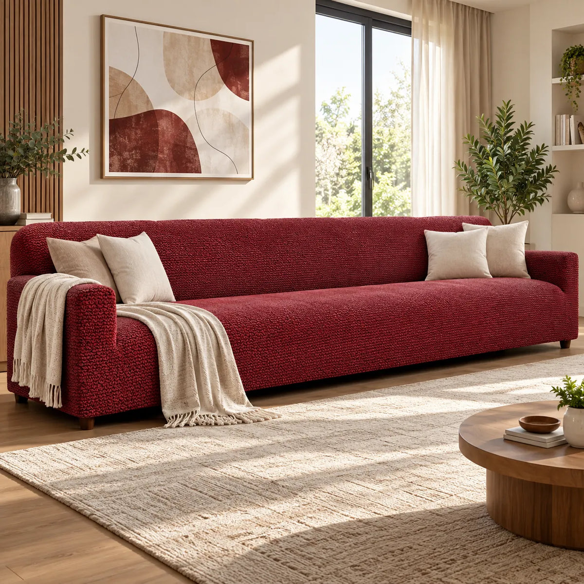 Italian Sofa Cover — 5 Seater