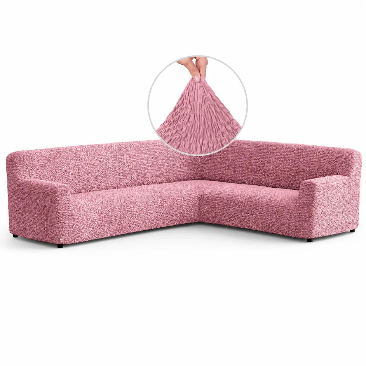 Italian Corner Sofa Cover — Sectional Slipcover