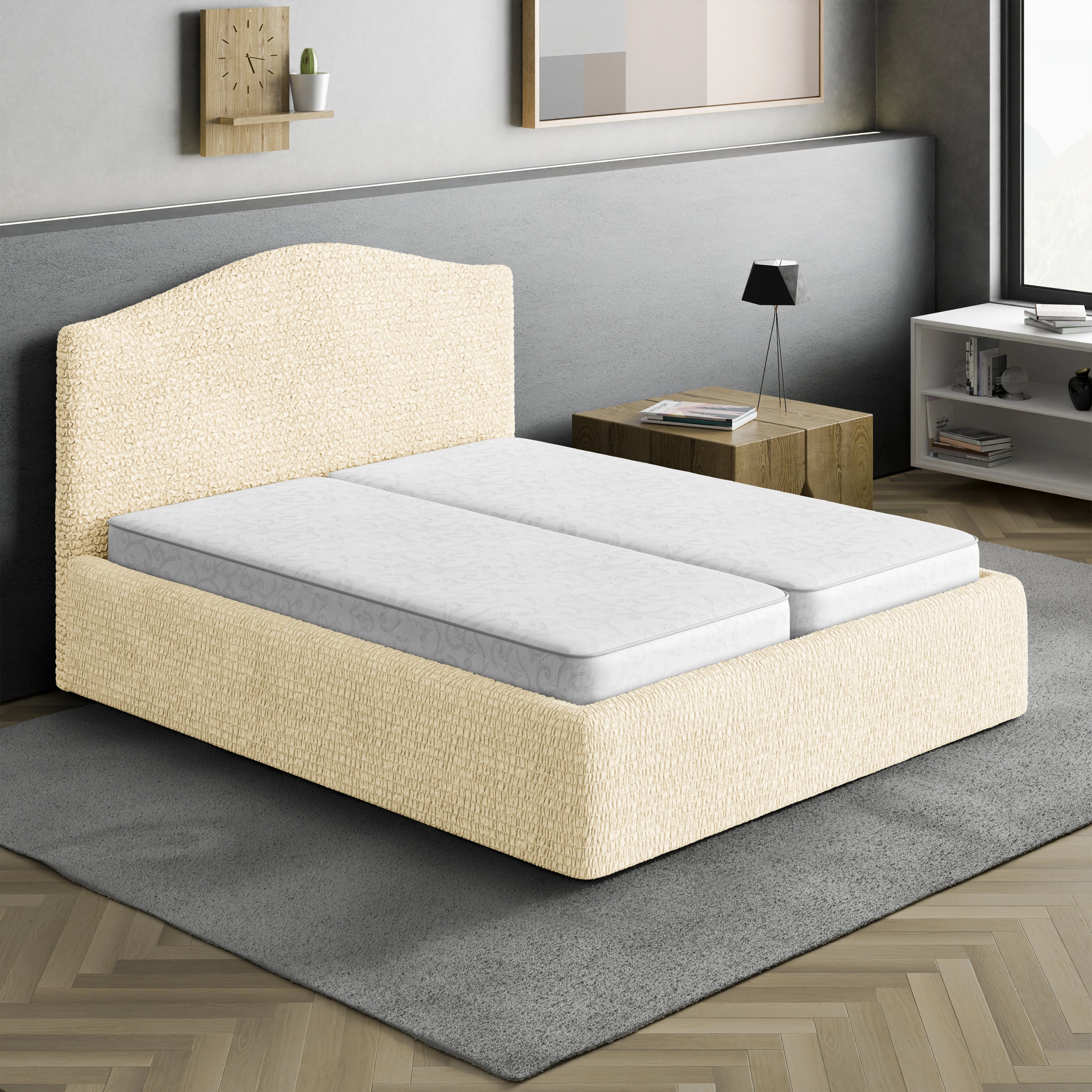 Italian Bed Headboard Cover — Double