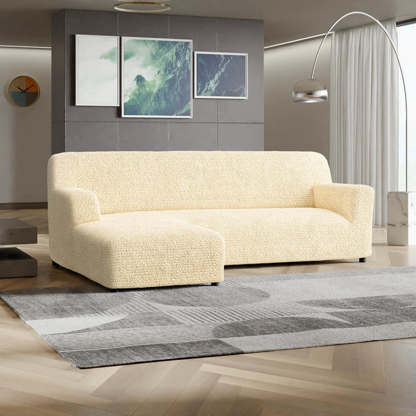 Italian L-Shaped Sofa Cover — Left Chaise