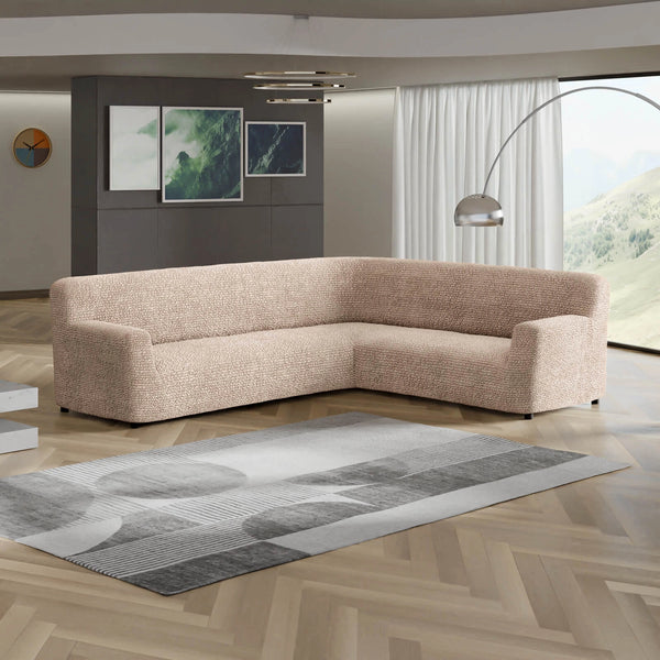 Italian Corner Sofa Cover — Sectional Slipcover
