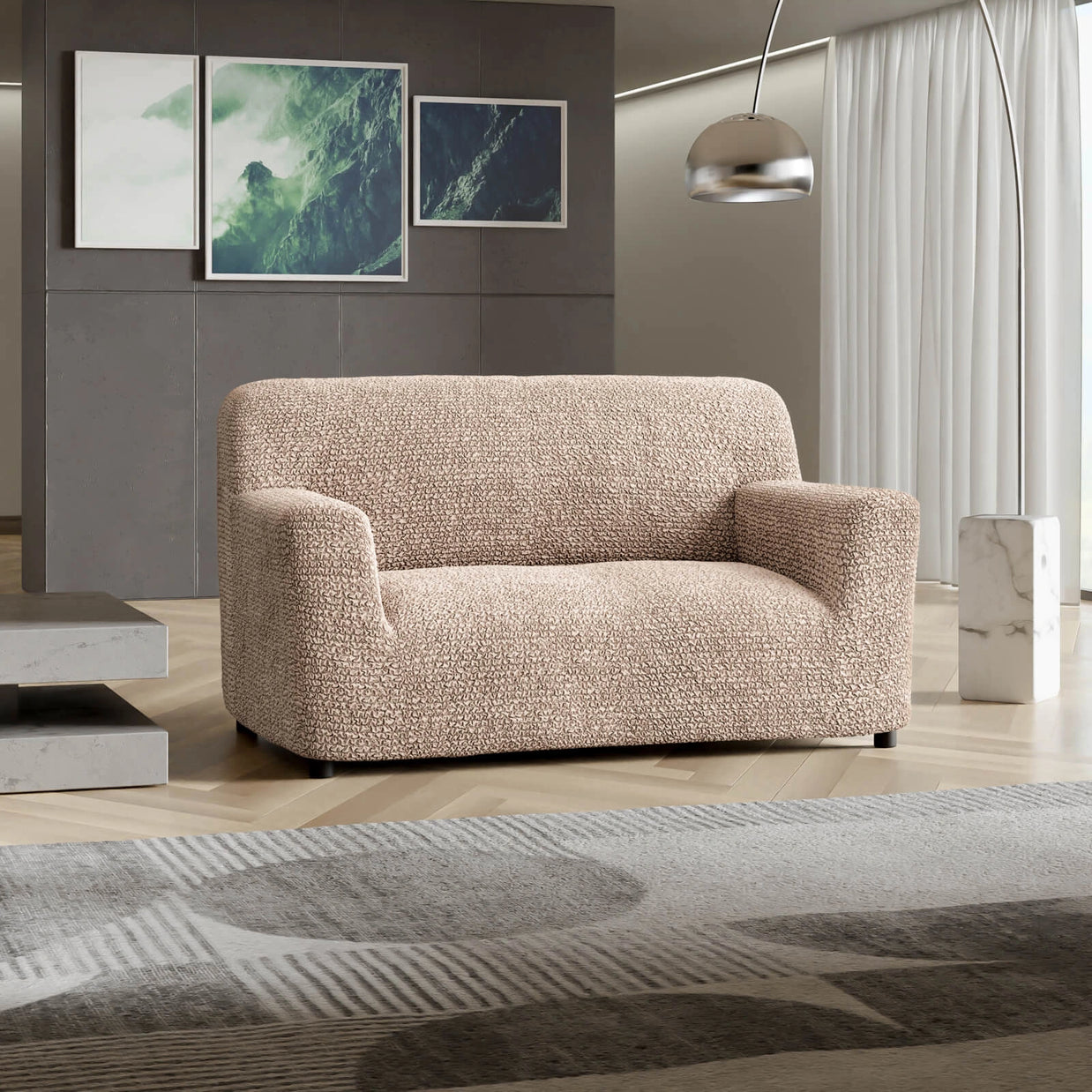 Italian Sofa Cover — 2 Seater