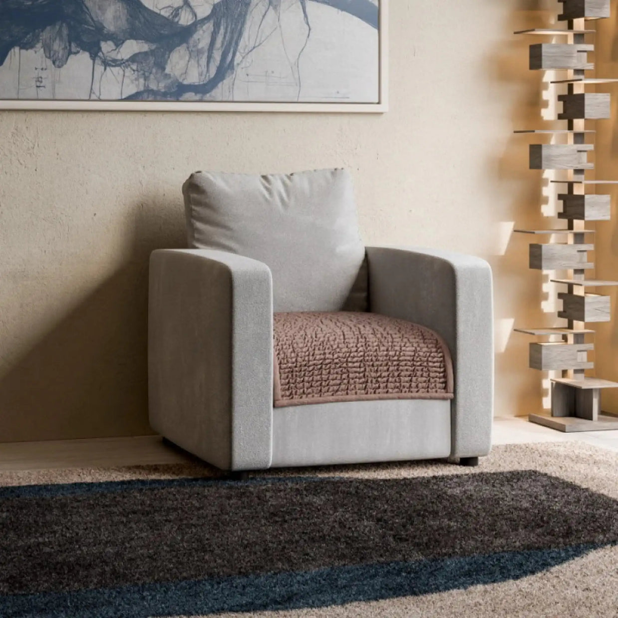 Italian Sofa Runner — 1 Seater