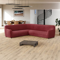 Italian Corner Sofa Cover — Sectional Slipcover