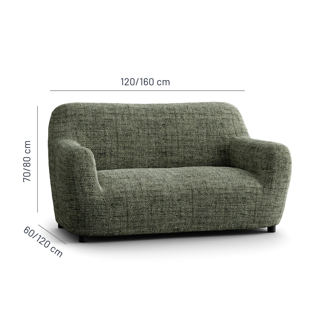 Italian Sofa Cover — 2 Seater
