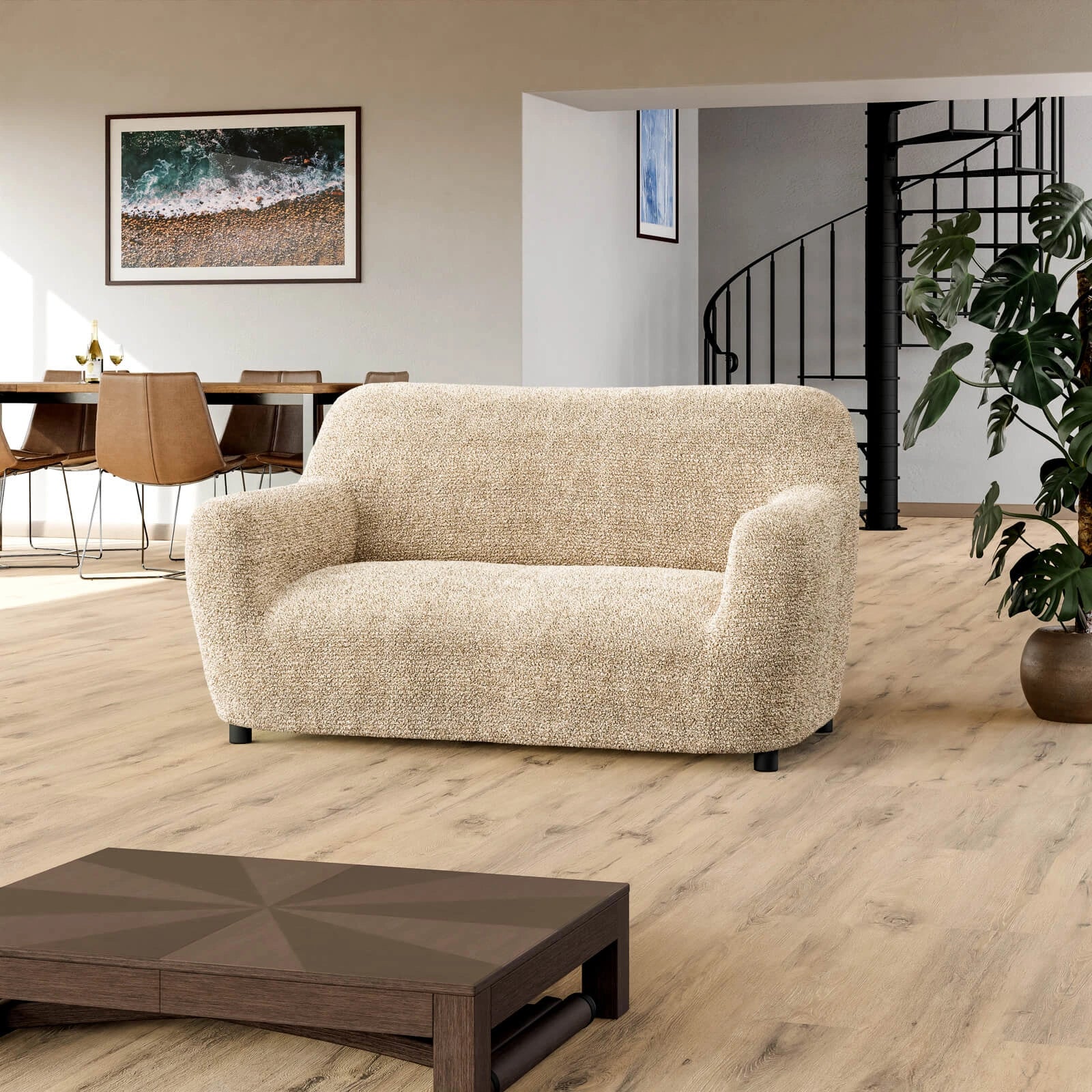 Italian Sofa Cover — 2 Seater