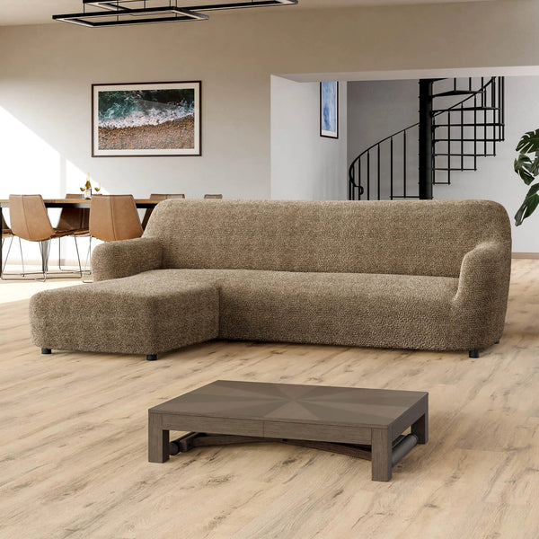 Italian L-Shaped Sofa Cover — Left Chaise