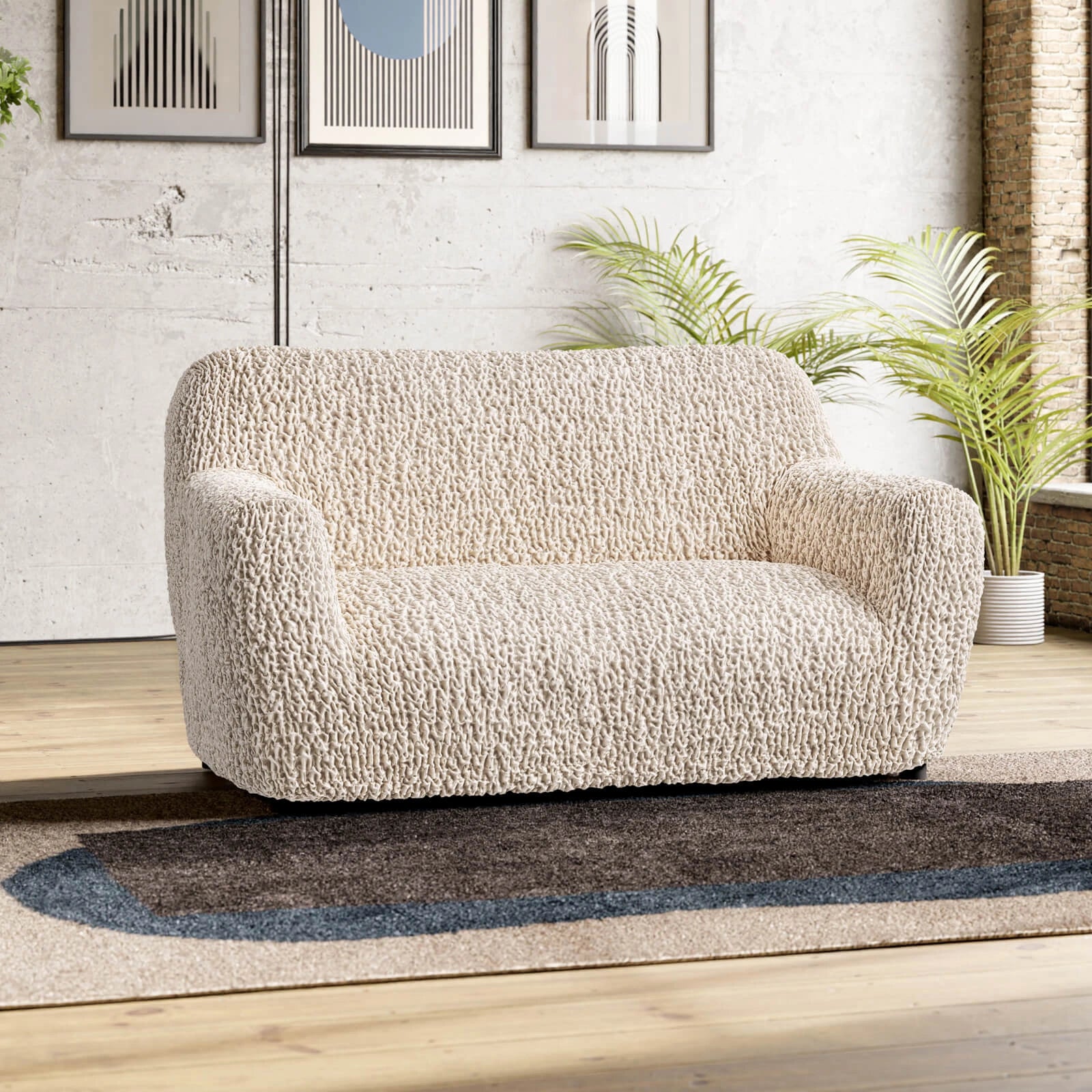 Italian Sofa Cover — 2 Seater