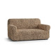 GOFFRATO COTONE Loveseat Slipcover CAPPUCCINO