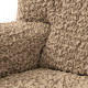 GOFFRATO COTONE  Armchair Slipcover CAPPUCCINO