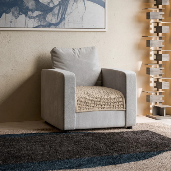 Waterproof Blanket Armchair Vanilla