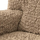 GOFFRATO COTONE 3 Seater Sofa Covers CAPPUCCINO