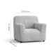 MICROFIBRA Armchair Slipcover PEARL