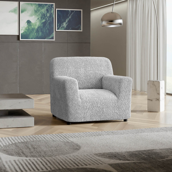 MICROFIBRA Armchair Slipcover PEARL
