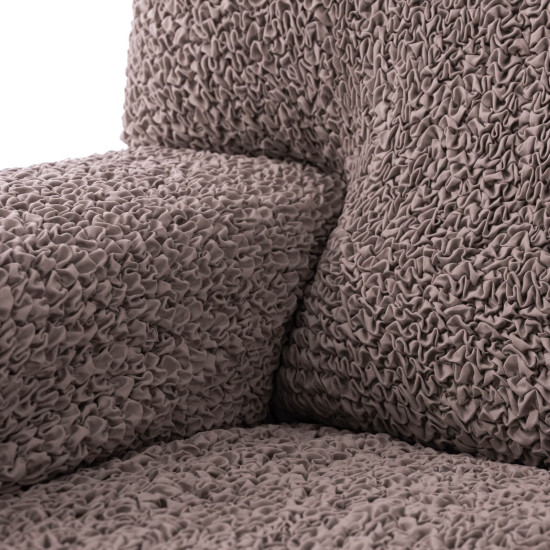 MICROFIBRA Armchair Slipcover MOCHA