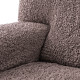 MICROFIBRA Armchair Slipcover MOCHA