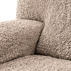 MICROFIBRA 4 Seater Sofa Covers CHAMPAGNE