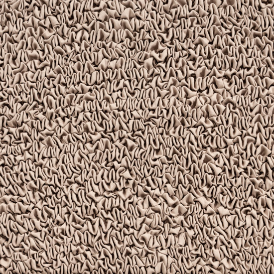 MICROFIBRA Bed Headboard & Frame Slipcover (Double) CHAMPAGNE