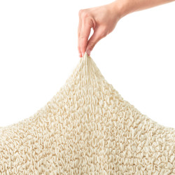 MICROFIBRA Armchair Slipcover VANILLA