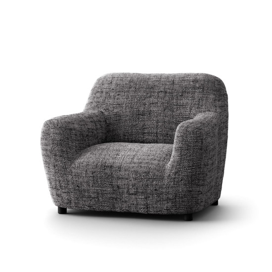 MICROFIBRA PRINTED Armchair Slipcover VITTORIA GREY