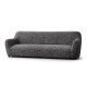 MICROFIBRA PRINTED 4 Seater Sofa Covers VITTORIA GREY