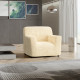 MICROFIBRA Armchair Slipcover VANILLA