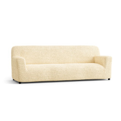 MICROFIBRA 4 Seater Sofa Covers VANILLA