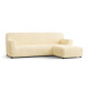 MICROFIBRA L-Shaped Sofa Slipcover (Right Chaise) VANILLA