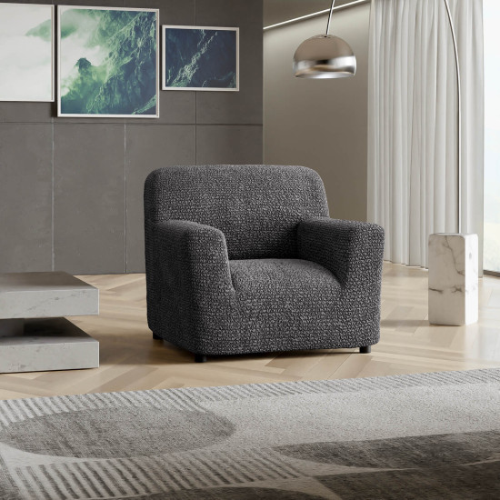 MICROFIBRA Armchair Slipcover GRAPHITE MICROFIBRA Armchair Slipcover GRAPHITE