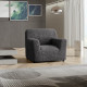 MICROFIBRA Armchair Slipcover GRAPHITE MICROFIBRA Armchair Slipcover GRAPHITE
